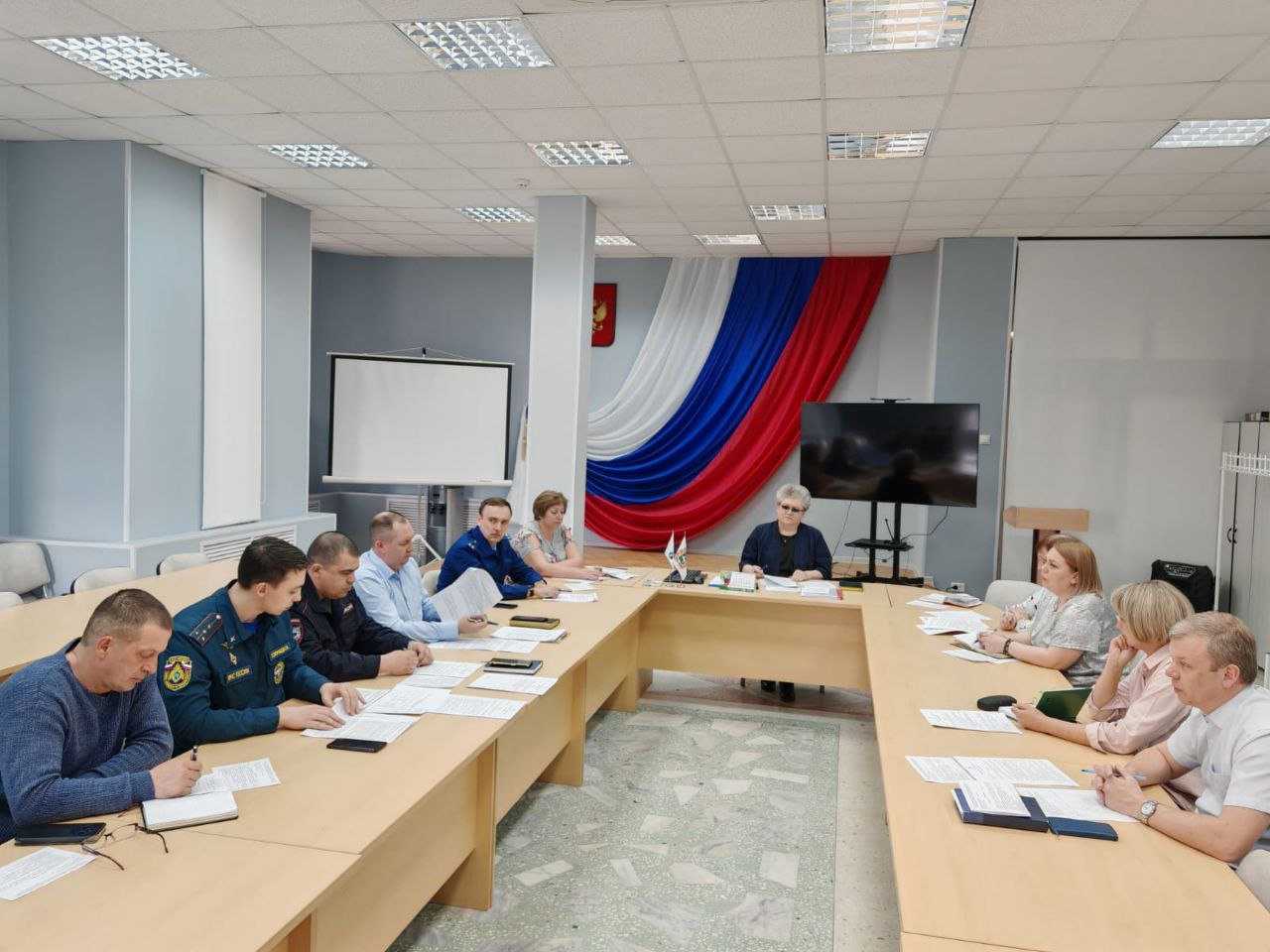 Заседание антитеррористической комиссии.